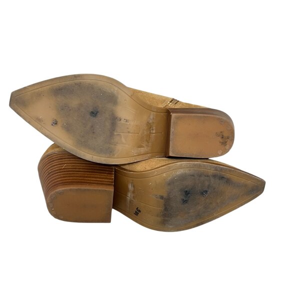 Dolce Vita Nonce Suede Ankle Slip on Booties women's size 9.5 - Picture 8 of 8